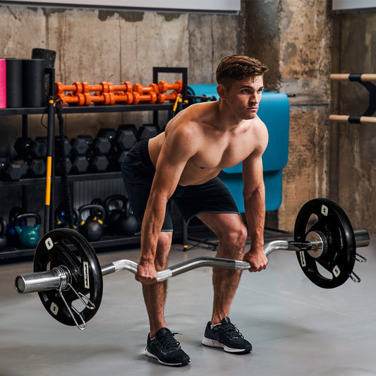 2 x 10KG Olympic Weight Plates – Tri-Grip Design (5cm Hole)