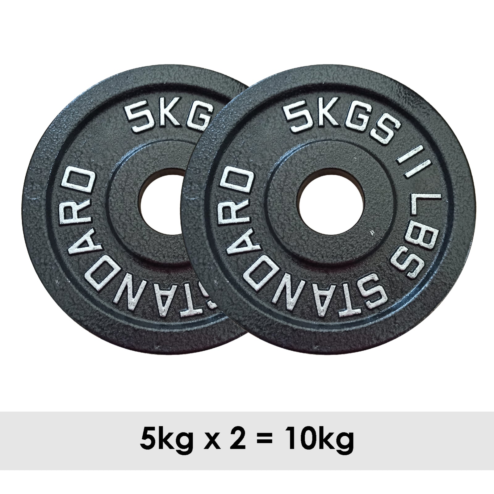 Cast Iron Weight Plates (Pair) – 2” Olympic Barbell Plates  🔹 SEO Optimised