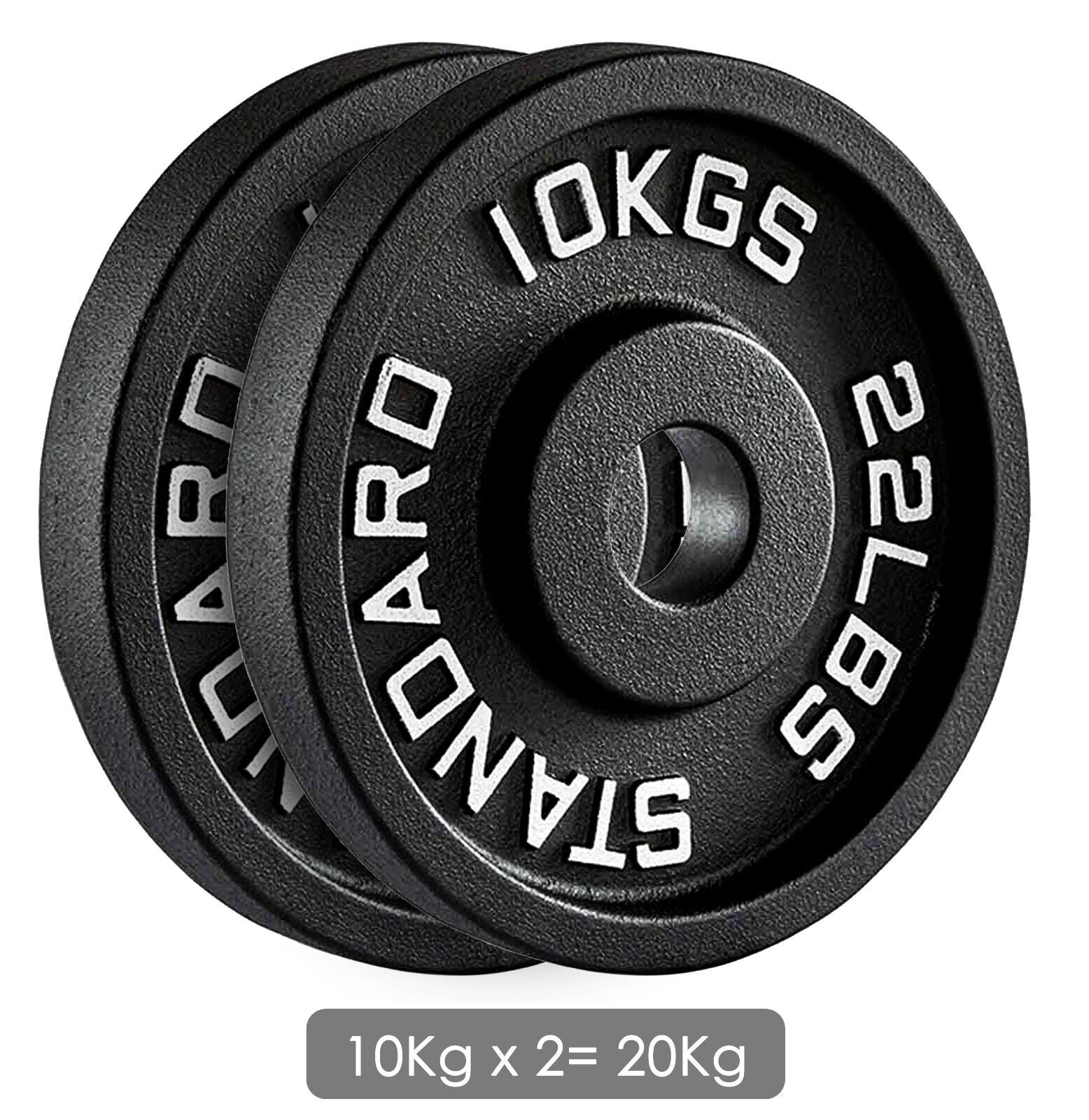 Cast Iron Weight Plates (Pair) – 2” Olympic Barbell Plates  🔹 SEO Optimised