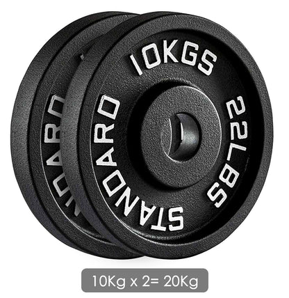 Cast Iron Weight Plates (Pair) – 2” Olympic Barbell Plates  🔹 SEO Optimised
