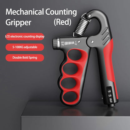 5-60/100/150Kg Grip Strengthener, Adjustable Muscle Recovery Fitness Gripper
