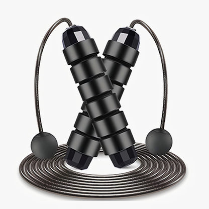 Speed Jump Rope – Adjustable Tangle-Free Rope with Foam Handles