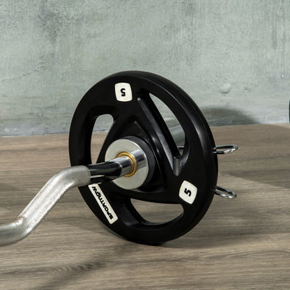 2 x 10KG Olympic Weight Plates – Tri-Grip Design (5cm Hole)