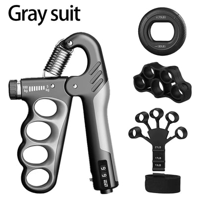 5-60/100/150Kg Grip Strengthener, Adjustable Muscle Recovery Fitness Gripper
