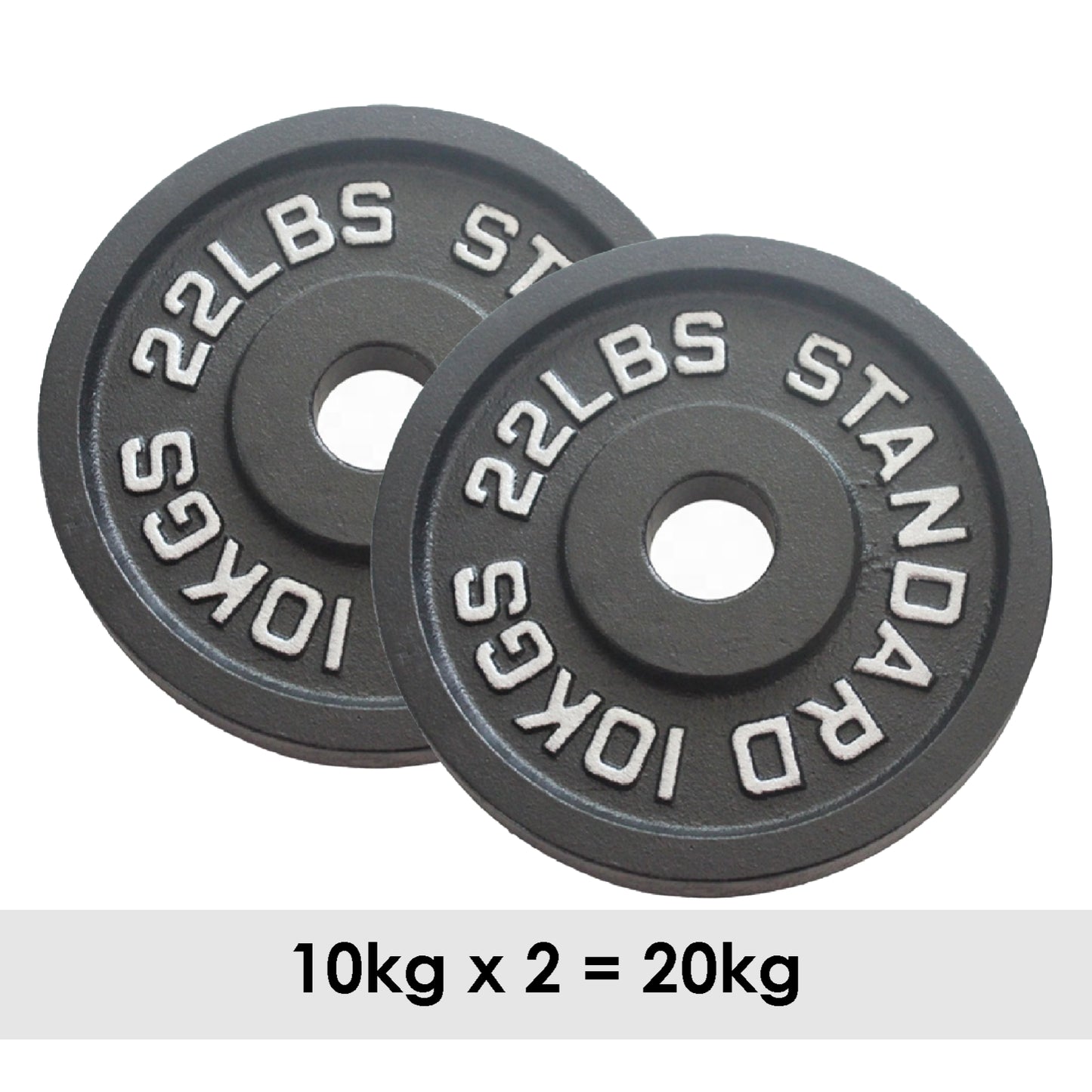 Cast Iron Weight Plates (Pair) – 2” Olympic Barbell Plates  🔹 SEO Optimised