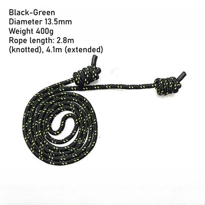 Flow Rope Weighted Fitness Skipping Rope for Women Men Heavy Ropes for Adults Training Home Gym and Outdoor Exercise