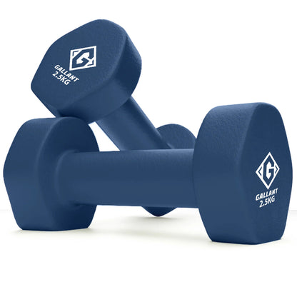 Neoprene Dumbbells (Pair) – Hand Weights for Home & Fitness Training