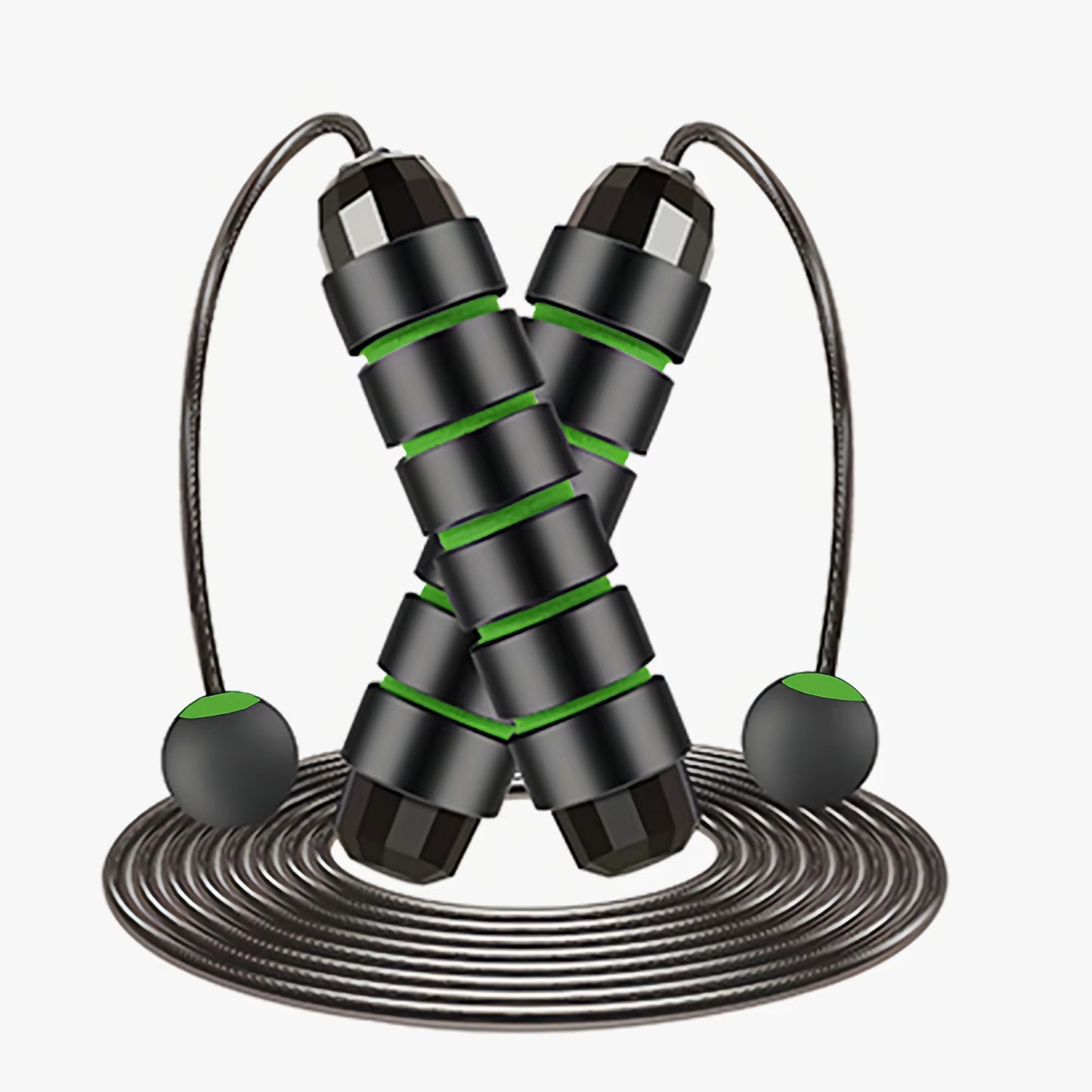 Speed Jump Rope – Adjustable Tangle-Free Rope with Foam Handles