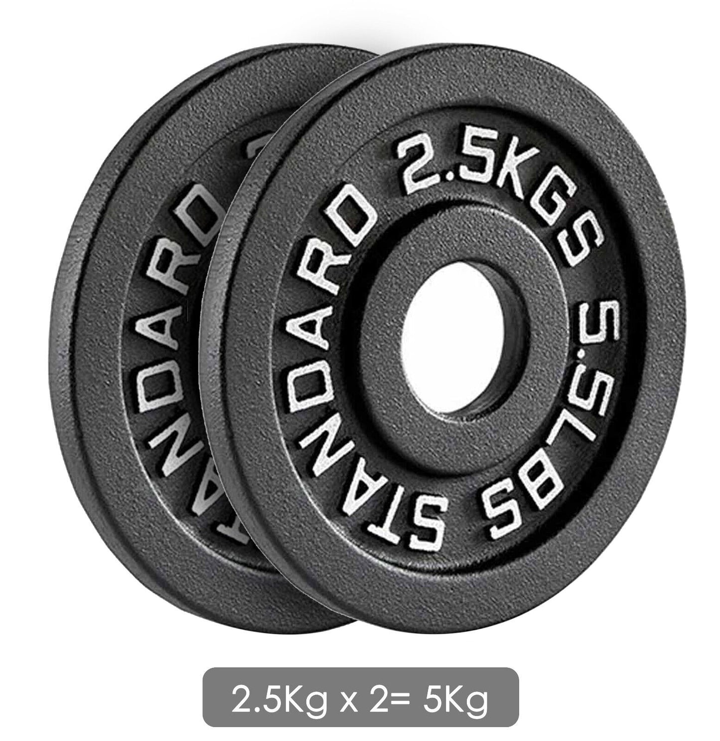 Cast Iron Weight Plates (Pair) – 2” Olympic Barbell Plates  🔹 SEO Optimised