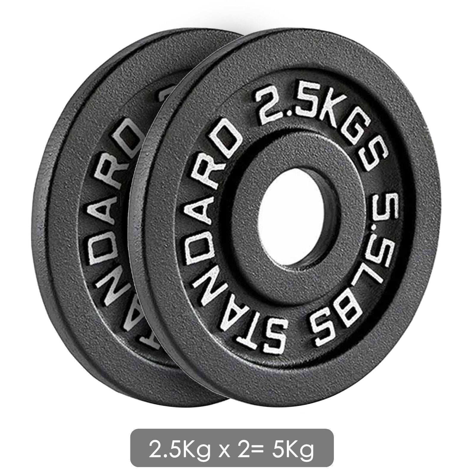 Cast Iron Weight Plates (Pair) – 2” Olympic Barbell Plates  🔹 SEO Optimised