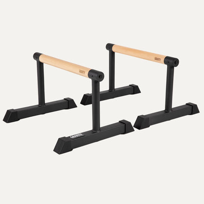 Pro Hybrid Parallettes Bars – Medium Calisthenics Bars for Strength Training