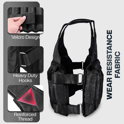 Weighted Vest (5–20KG) – Adjustable Training Vest for Running & Strength Workouts