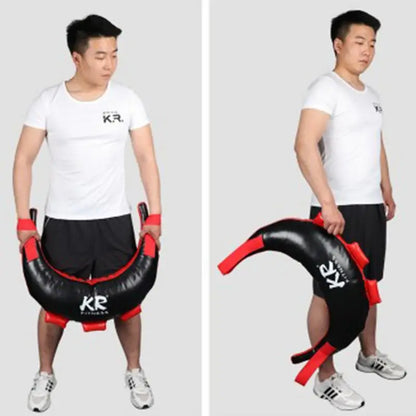 Bulgarian Power Bag – PU Boxing & MMA Training Sandbag for Strength & Conditioning (5–20KG)