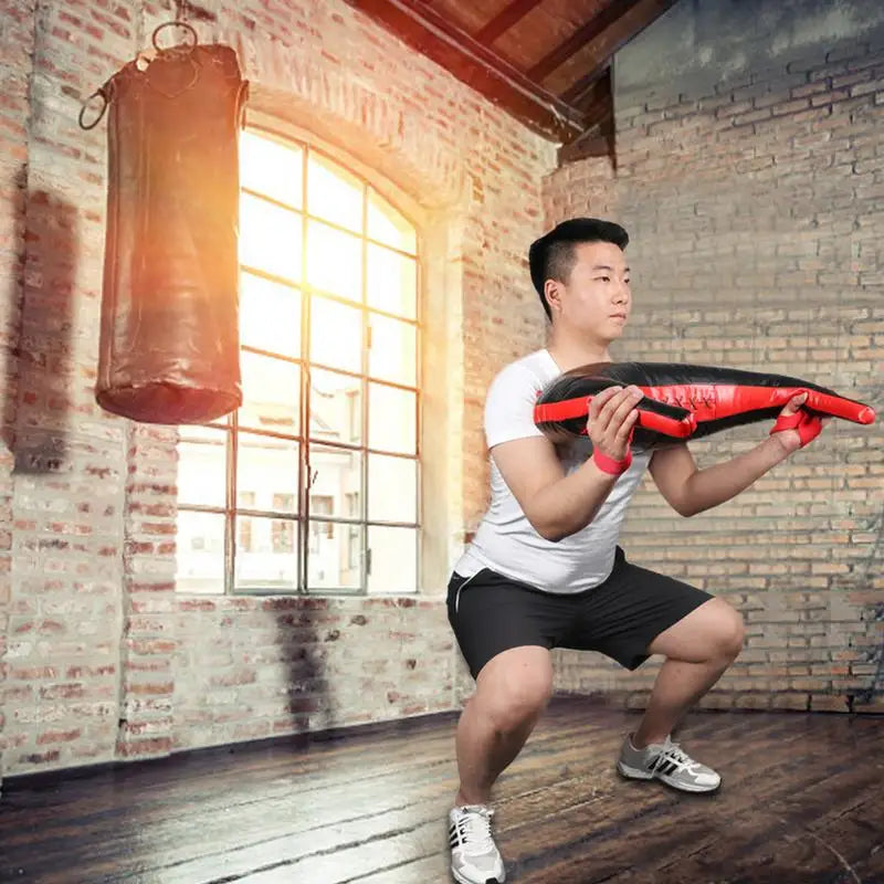 Bulgarian Power Bag – PU Boxing & MMA Training Sandbag for Strength & Conditioning (5–20KG)