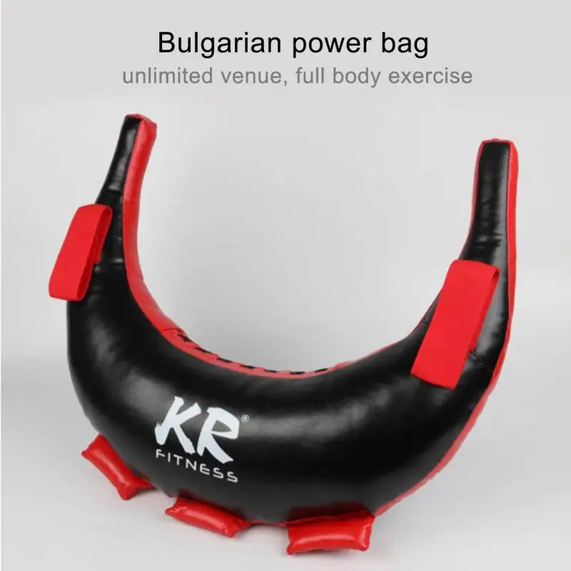 Bulgarian Power Bag – PU Boxing & MMA Training Sandbag for Strength & Conditioning (5–20KG)