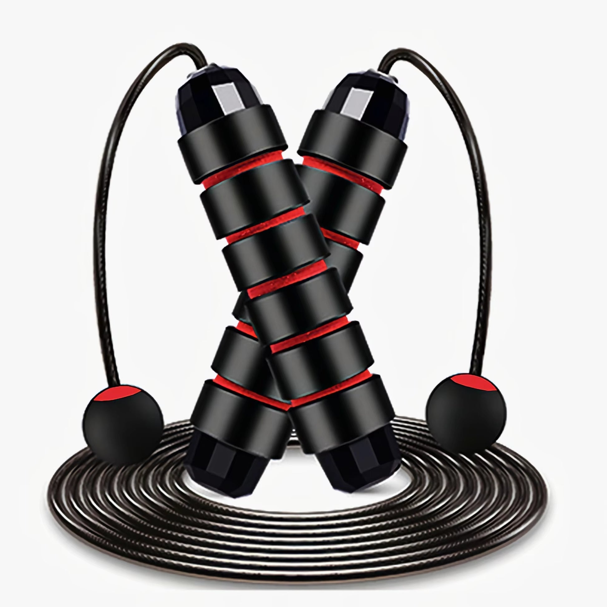 Speed Jump Rope – Adjustable Tangle-Free Rope with Foam Handles