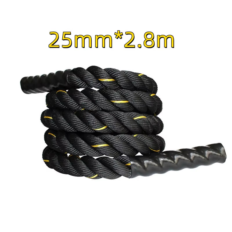 Weighted Jump Rope Gym Outdoor Home Fitness Exercise Physical Training Battle Rope Battling Strength Training Fitness Rope