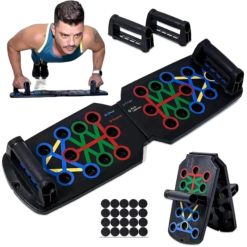 Push-Up Board Set – Foldable Multi-Function Training Board with Handles
