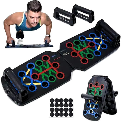 Push-Up Board Set – Foldable Multi-Function Training Board with Handles