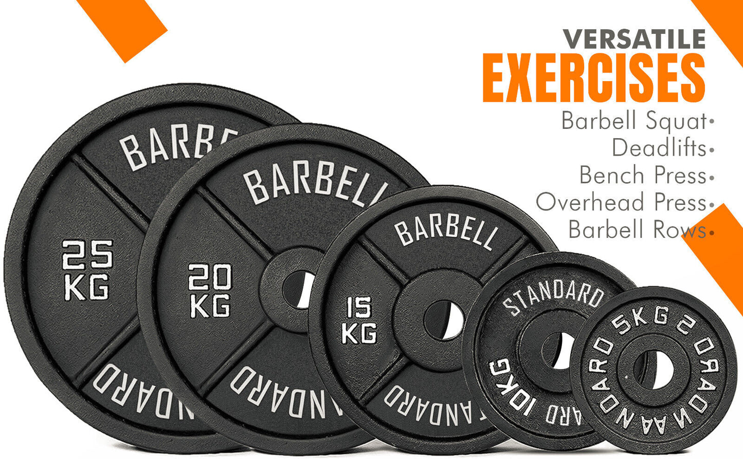 Cast Iron Weight Plates (Pair) – 2” Olympic Barbell Plates  🔹 SEO Optimised
