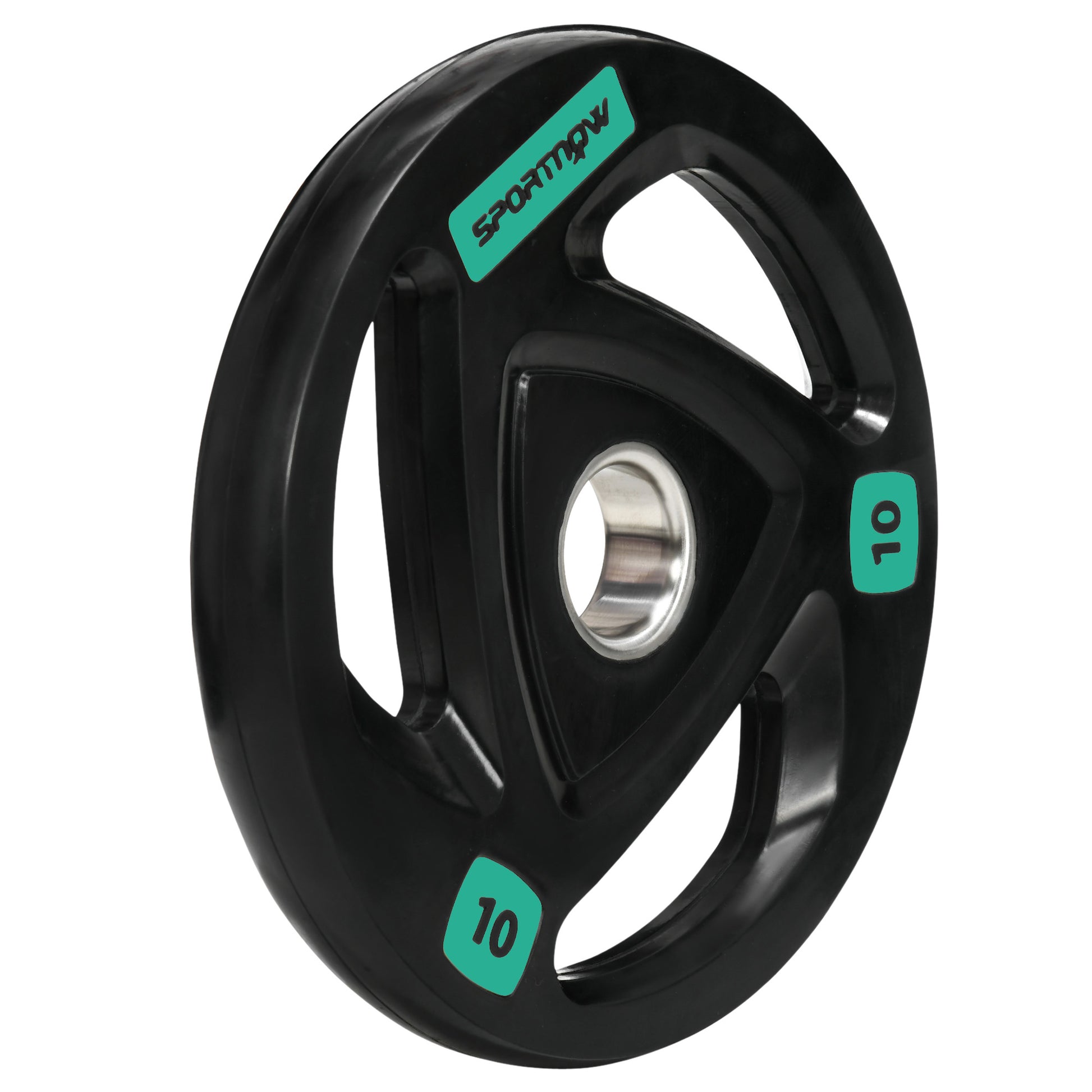 2 x 10KG Olympic Weight Plates – Tri-Grip Design (5cm Hole)