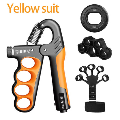 5-60/100/150Kg Grip Strengthener, Adjustable Muscle Recovery Fitness Gripper