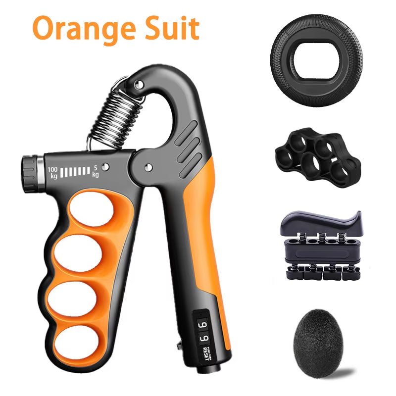 5-60/100/150Kg Grip Strengthener, Adjustable Muscle Recovery Fitness Gripper