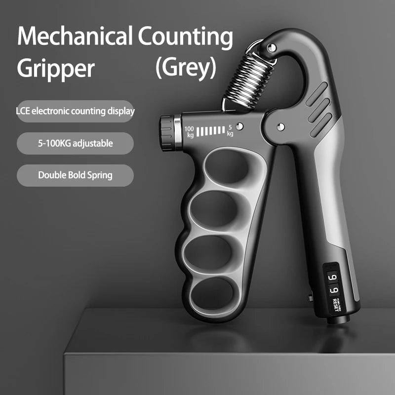 5-60/100/150Kg Grip Strengthener, Adjustable Muscle Recovery Fitness Gripper