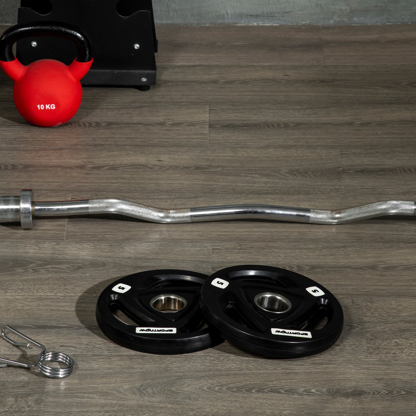 2 x 10KG Olympic Weight Plates – Tri-Grip Design (5cm Hole)