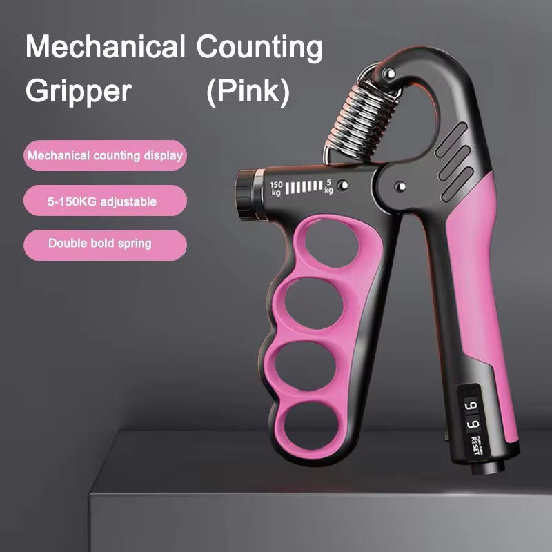 5-60/100/150Kg Grip Strengthener, Adjustable Muscle Recovery Fitness Gripper