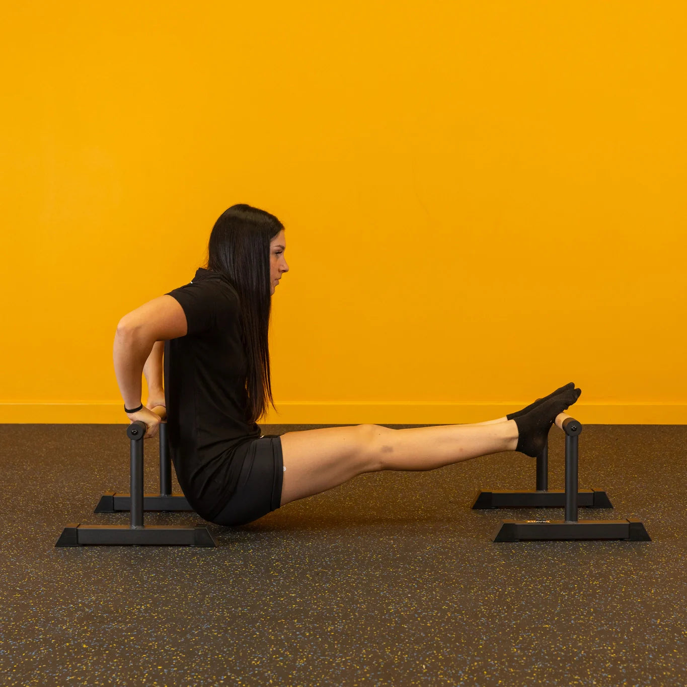Pro Hybrid Parallettes Bars – Medium Calisthenics Bars for Strength Training