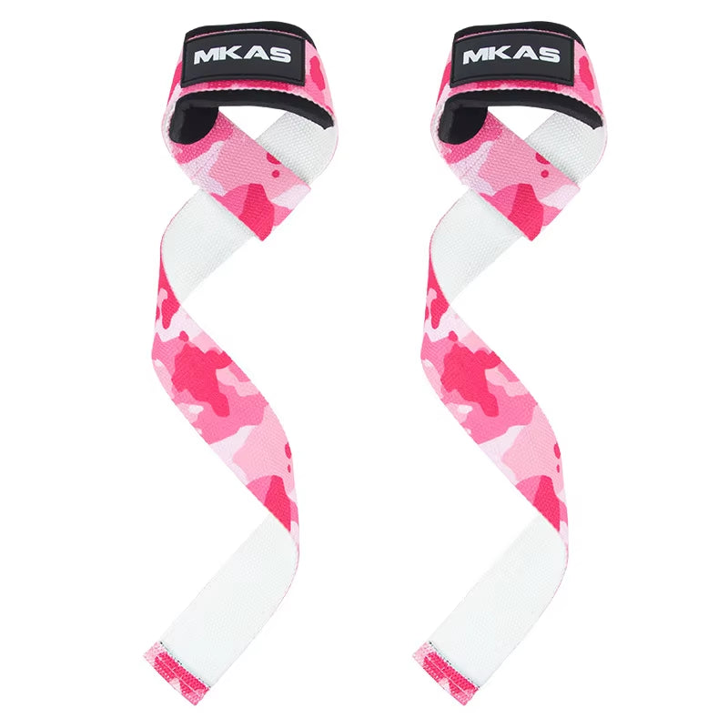 1Pair Non-Slip Strap Gym Dumbbell Workout Weights Lifting Straps Crossfit Fitness Equipment Wrist Wrap Lift Exercise Training