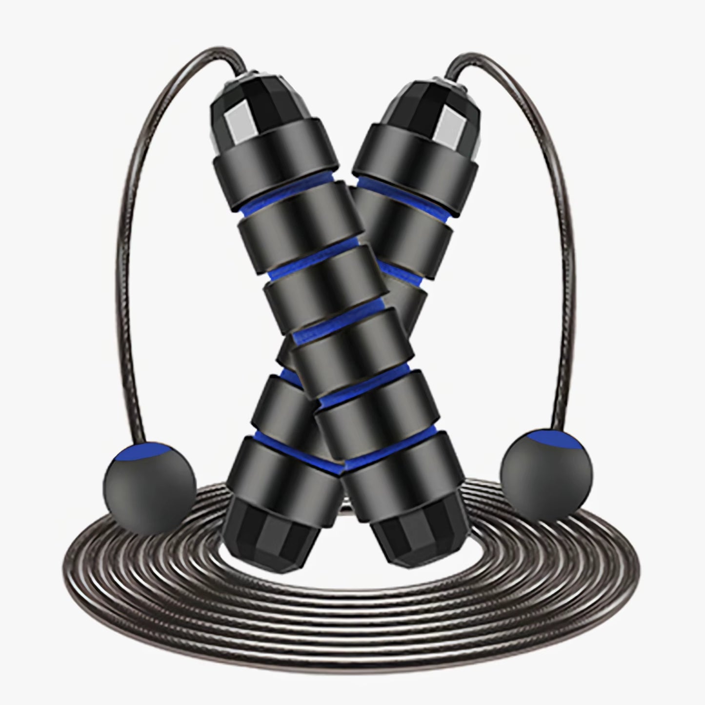Speed Jump Rope – Adjustable Tangle-Free Rope with Foam Handles