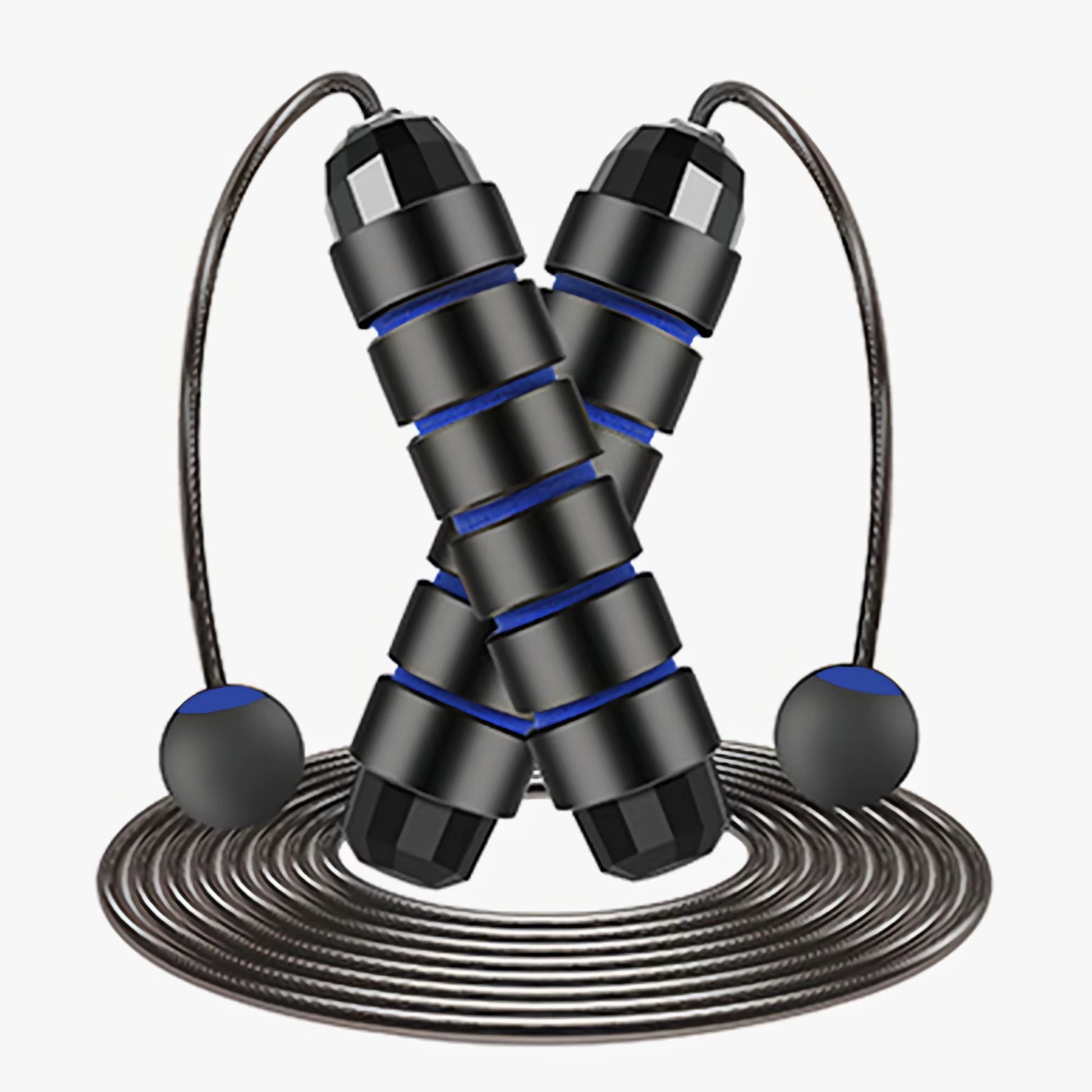 Speed Jump Rope – Adjustable Tangle-Free Rope with Foam Handles